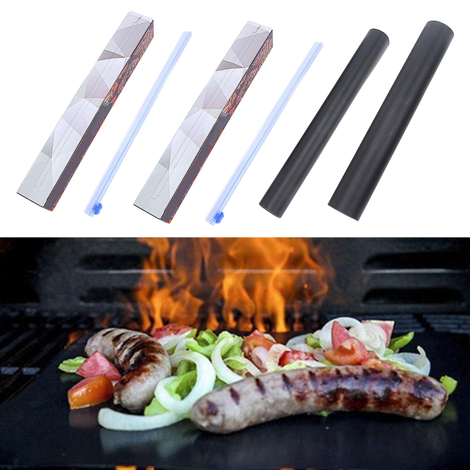 Non Stick BBQ Grill Mat Barbecue Grill Mat for Cooking Barbecue  4M