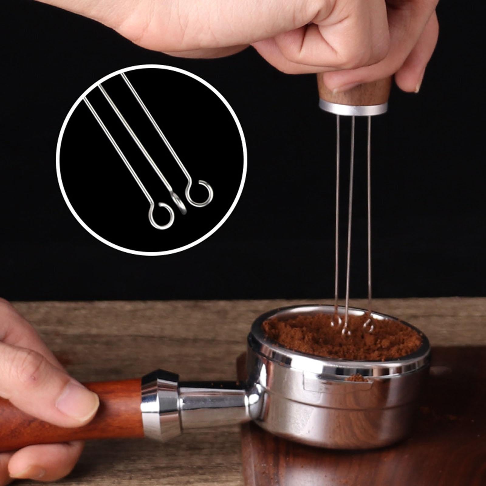 Coffee Distributor Needle Dispensing Espresso Coffee Powder Tool Barista