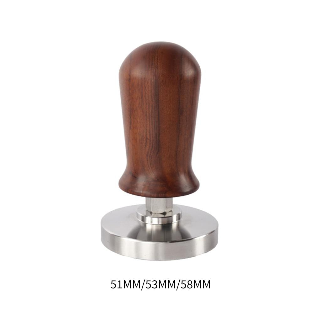 Coffee Tamper Stainless Steel Flat Base for Home Office 5.1x9.9cm