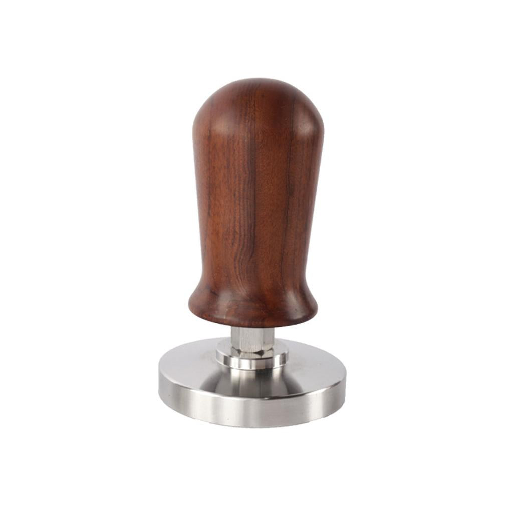 Coffee Tamper Stainless Steel Flat Base for Home Office 5.8x9.9cm