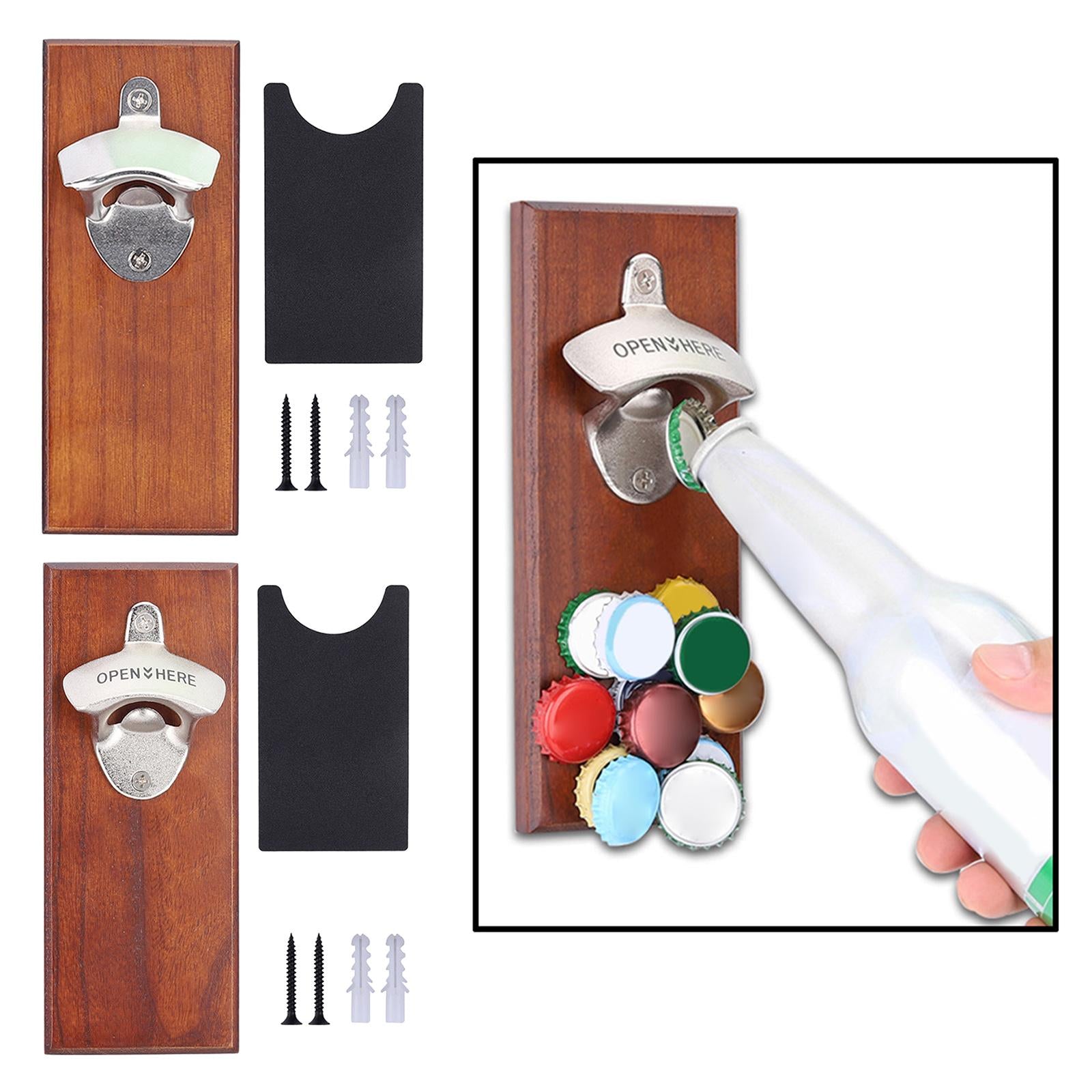 Bottle Opener caps Catcher Kitchen Gadgets for Father Men Birthday Gifts A