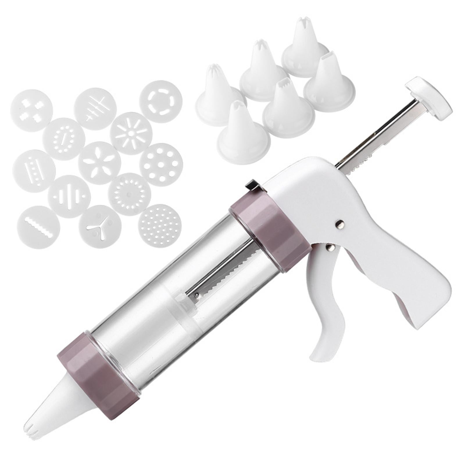 Multifunctional DIY Cookie Press Kit Reusable for Home Kitchen Baking Tools