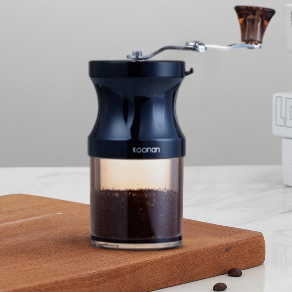 Manual Coffee Bean Grinder with Adjustable Coarseness for Camping Traveling