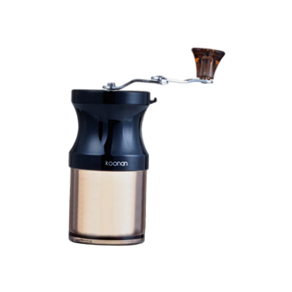 Manual Coffee Bean Grinder with Adjustable Coarseness for Camping Traveling