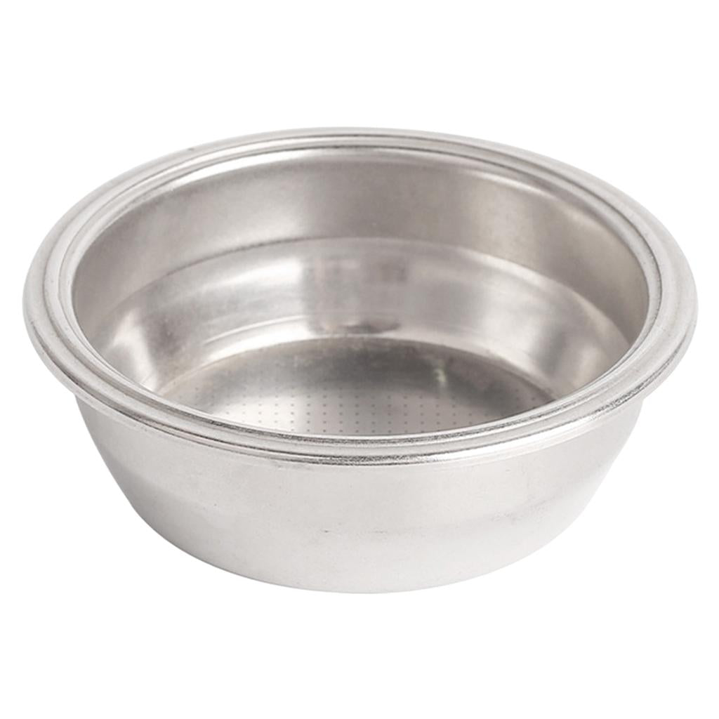 Stainless Steel Coffee Filters Replacement for Espresso Machines Double Cup
