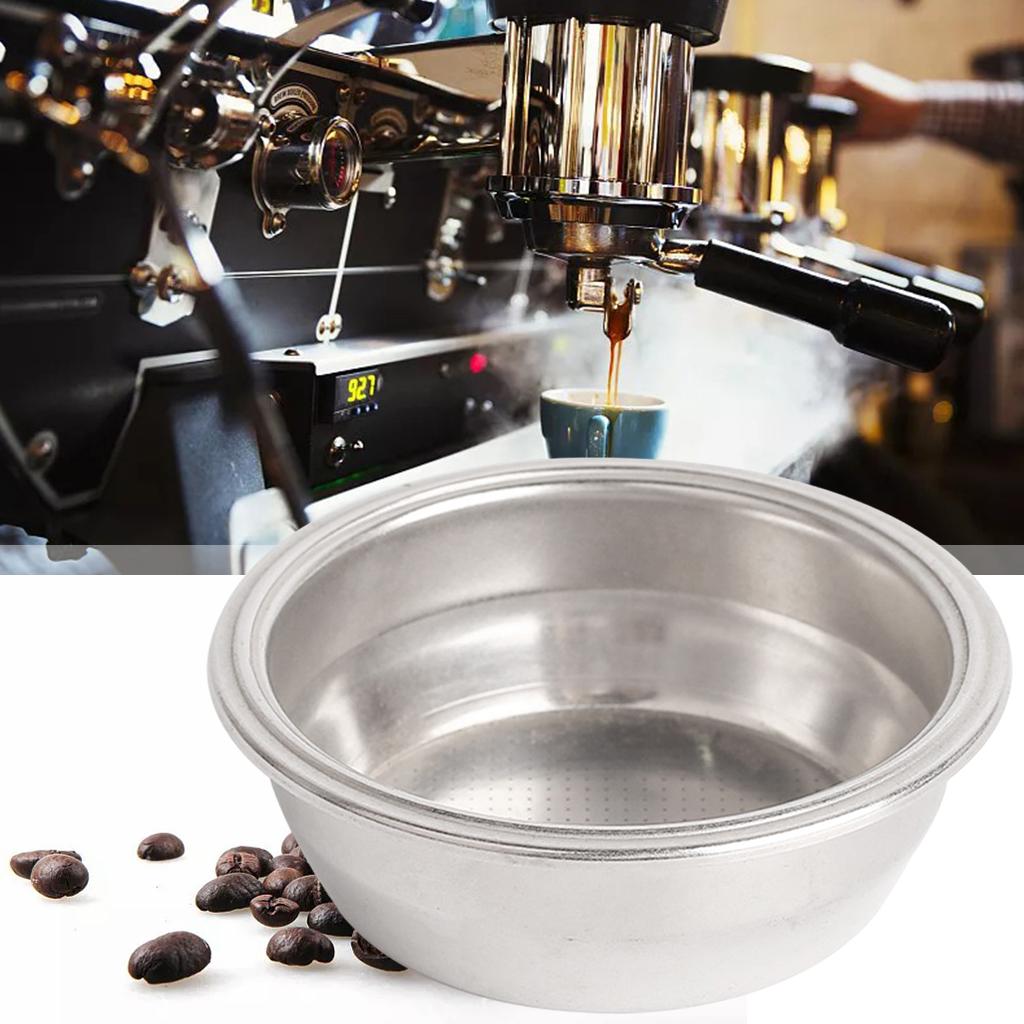 Stainless Steel Coffee Filters Replacement for Espresso Machines Double Cup