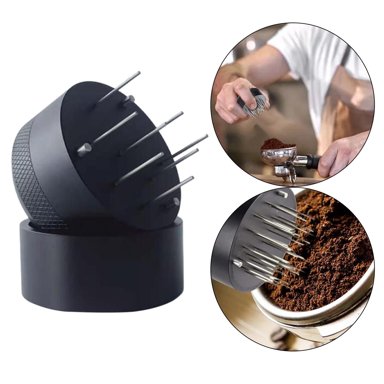 Manual Coffee Needle Tamper Hand Tamper Leveler Tool for Kitchen 53mm