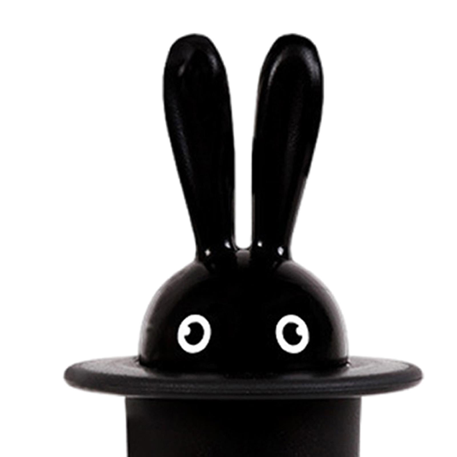 Cute Toothpick Dispensers Plastic Decorative Cartoon for Home black