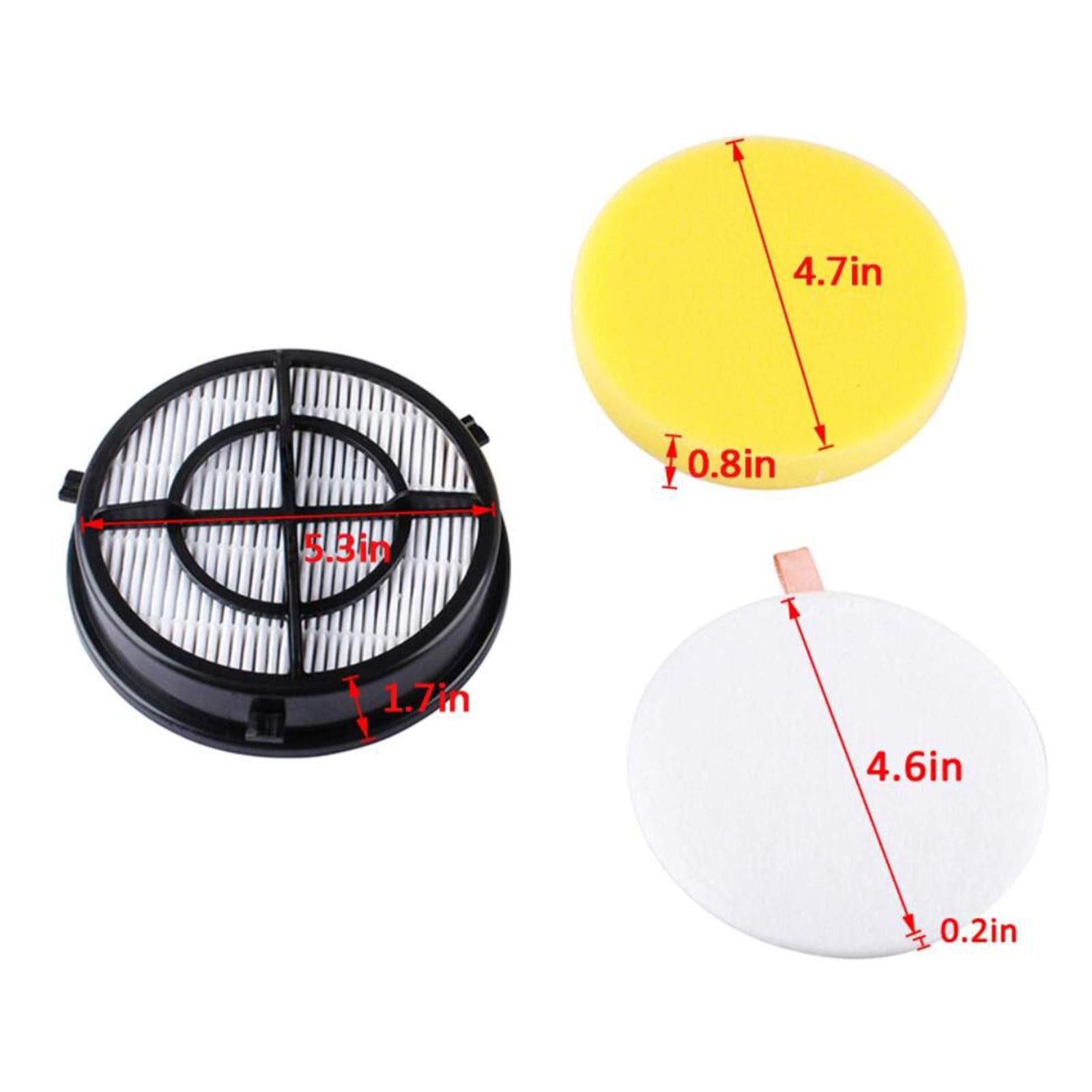 1687 Filter Kits Replacement Filter Kit for Bissell 1650 Series 1650A 16501