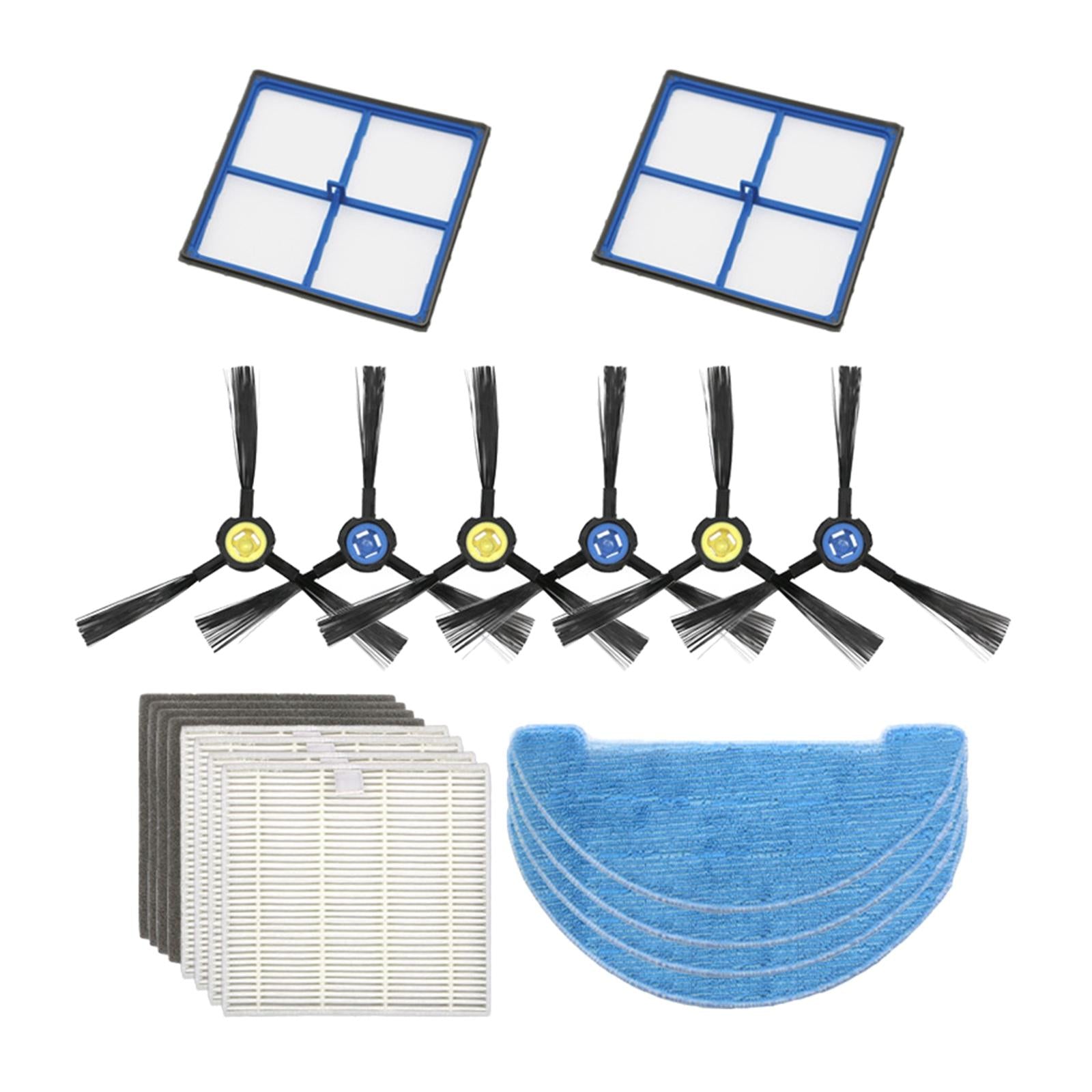 16x Filter Brush Mop Cloth Set Replacement for Ilife V8S x750 Vacuum Cleaner