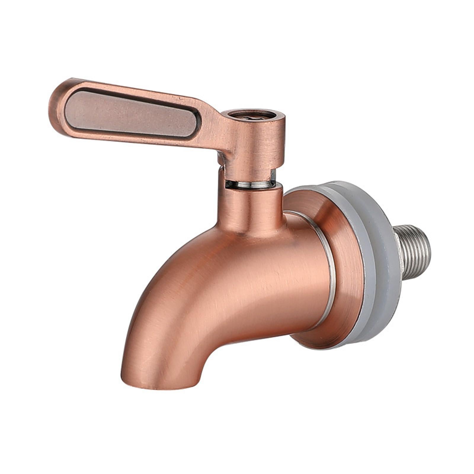 16mm Water Spigot Wine Barrel Tap Accessories for Juice Cold  Rose Gold
