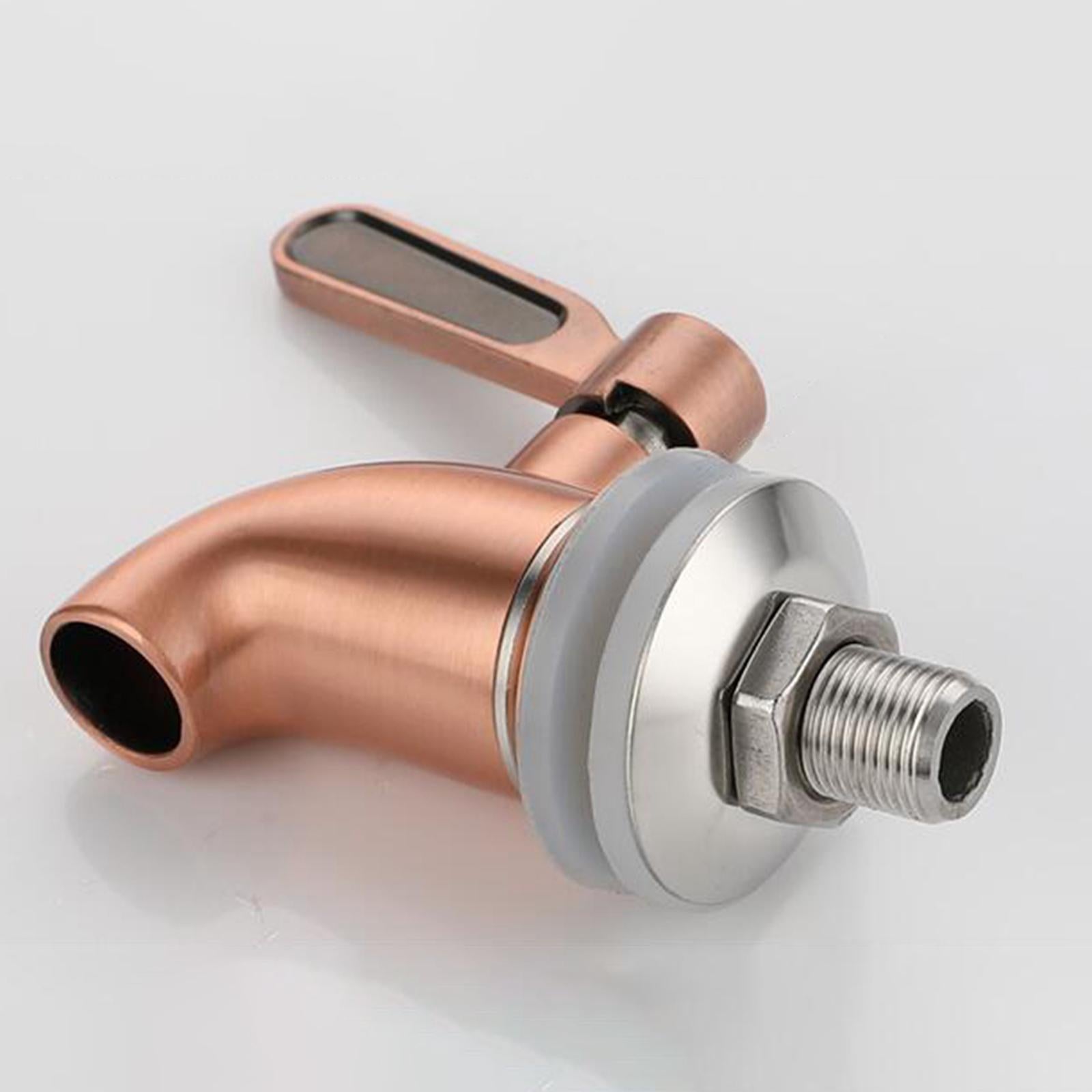 16mm Water Spigot Wine Barrel Tap Accessories for Juice Cold  Rose Gold