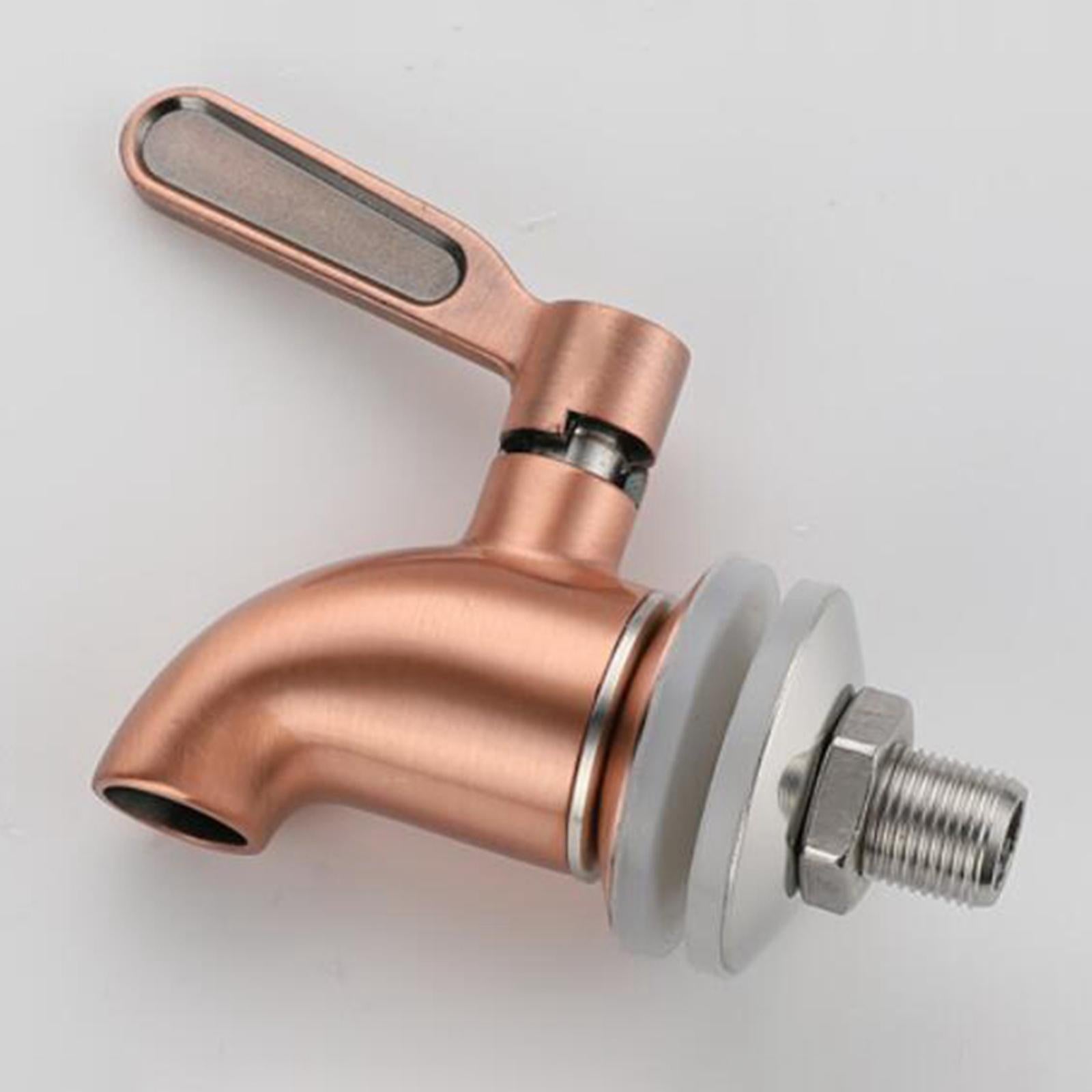 16mm Water Spigot Wine Barrel Tap Accessories for Juice Cold  Rose Gold