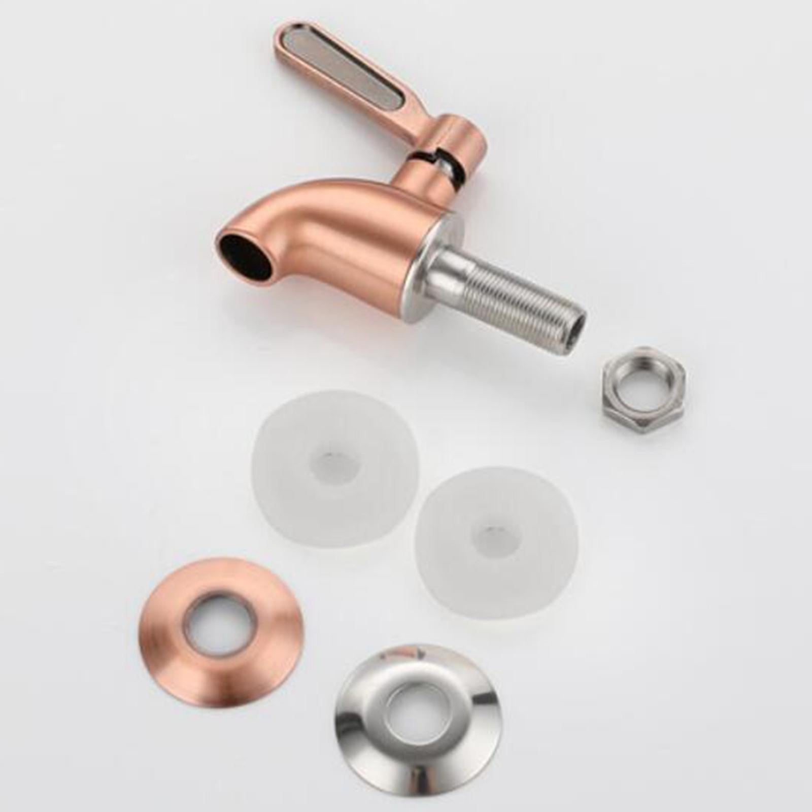 16mm Water Spigot Wine Barrel Tap Accessories for Juice Cold  Rose Gold