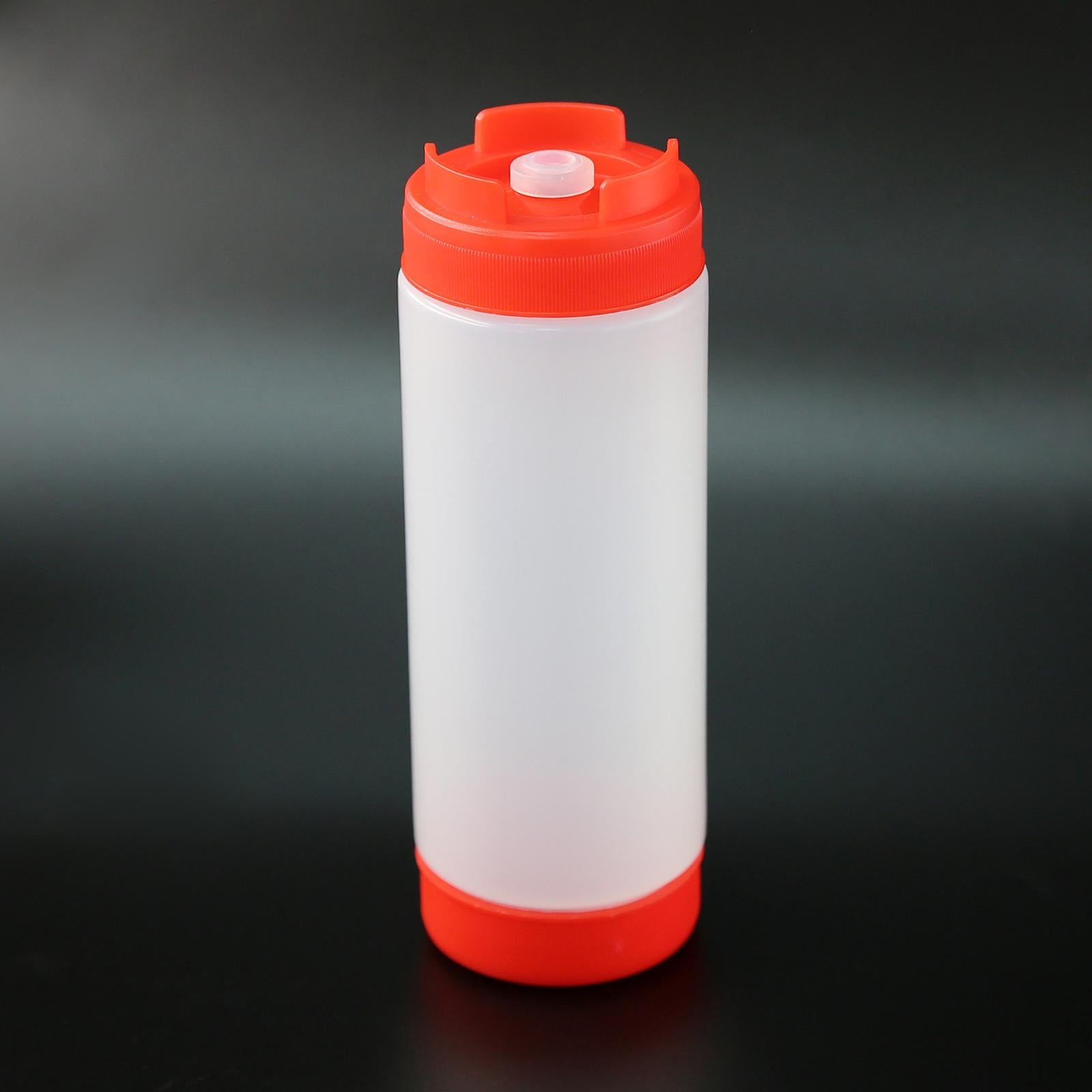 20 oz Sauce Bottles Salad Dressing Bottles Sauce Squeezer Container Red