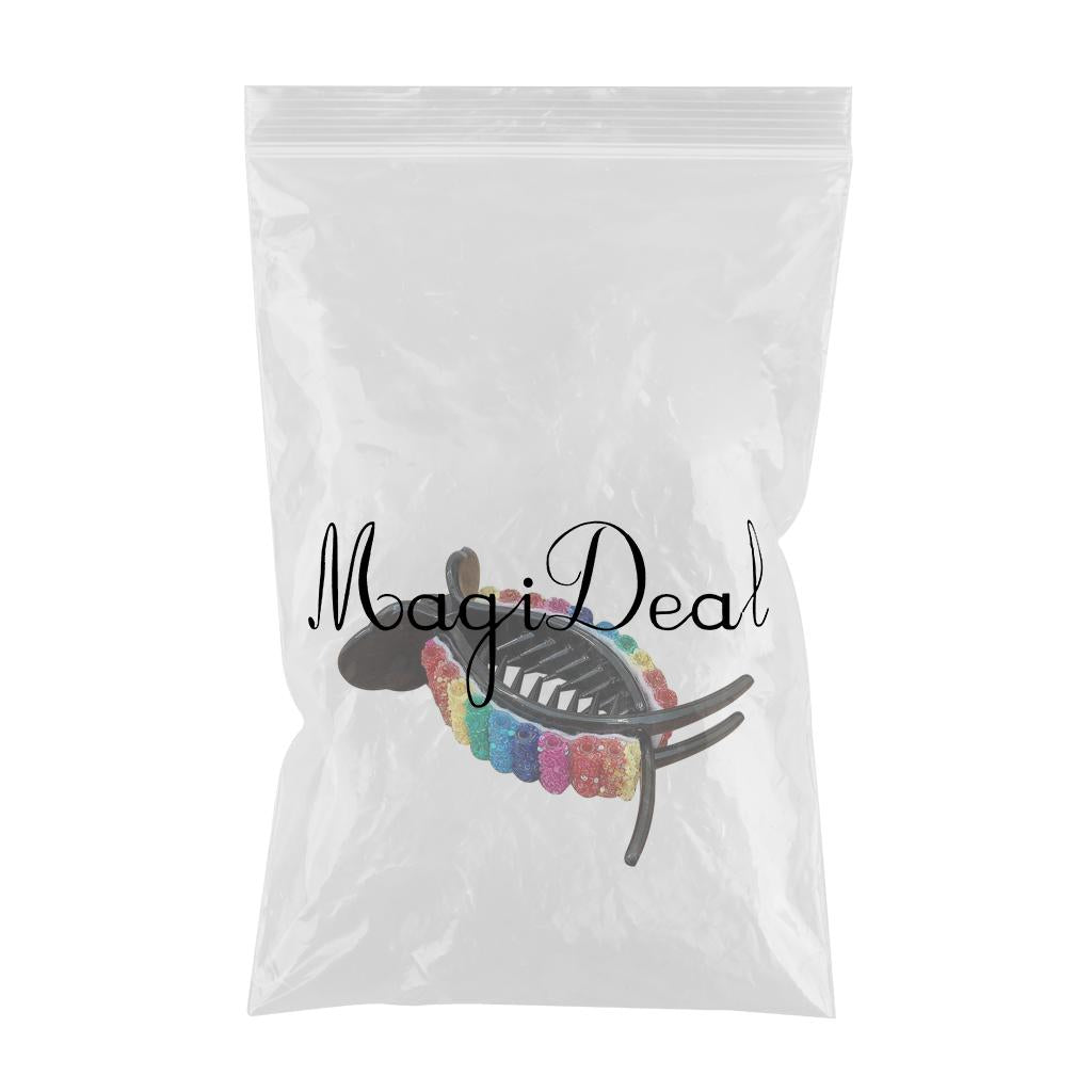 Sequins Hair Claw Clips Plastic Hairpin Paw Hair Bun Maker Hair Accessories Colorful