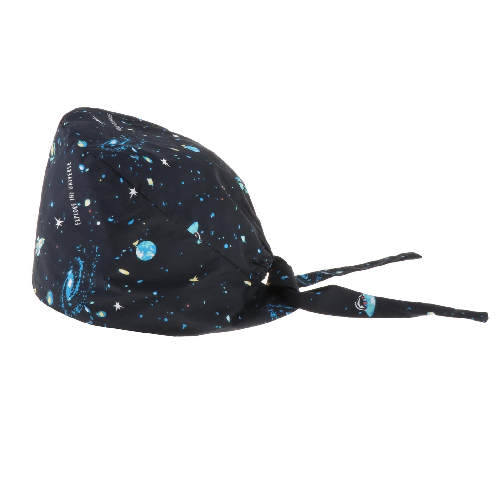 Scrub Hat Health Service Working Cover Sweatband Headwear Unisex Style 2