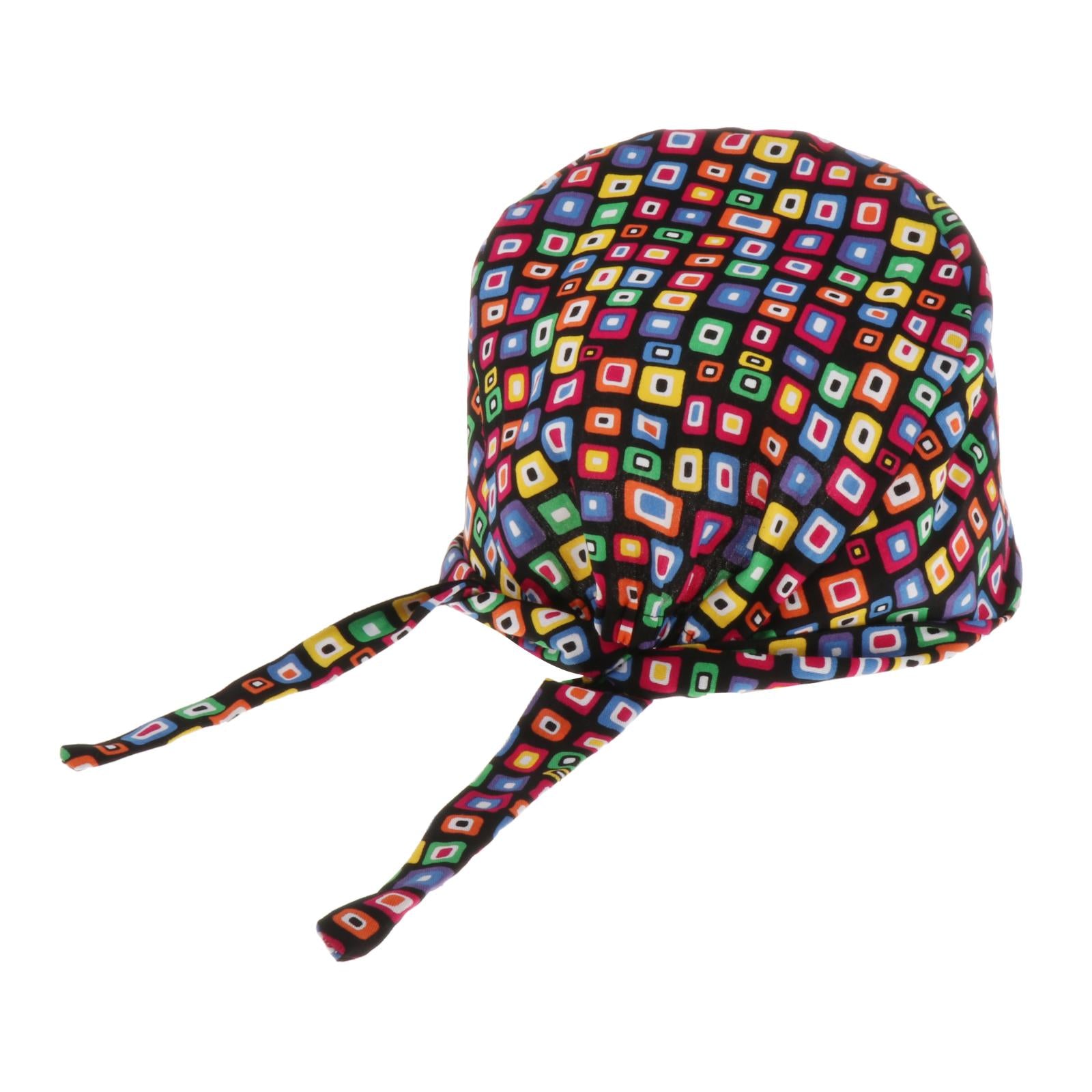 Scrub Hat Health Service Working Cover Sweatband Headwear Unisex Style 3