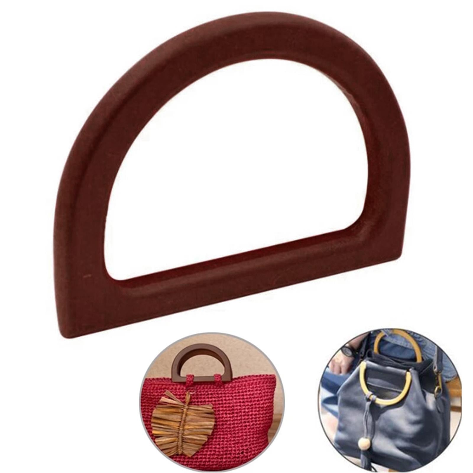 Crochet Bag Bottom Leather Base Tote Handle Set DIY Knitting bAG Style 5