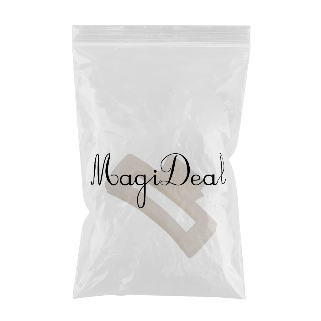 Half Claw Hair Clip Acrylic Hair Jaw Paw Hair Accessories Beige
