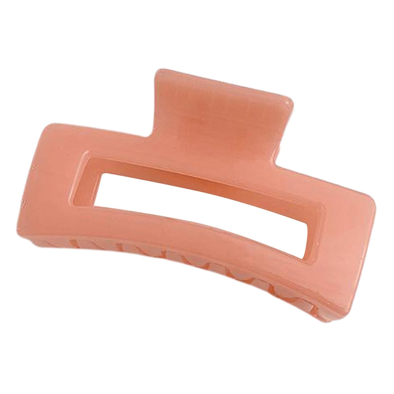 Half Claw Hair Clip Acrylic Hair Jaw Paw Hair Accessories Orange