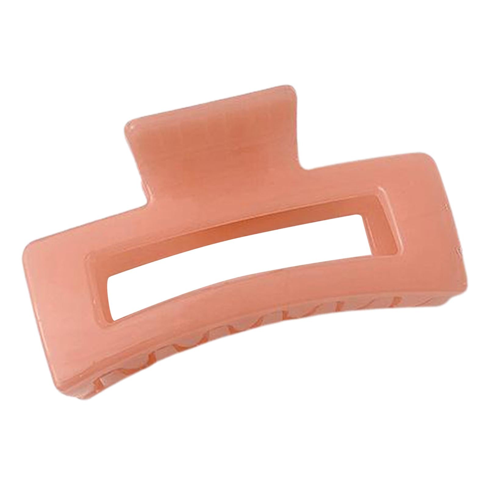Half Claw Hair Clip Acrylic Hair Jaw Paw Hair Accessories Orange