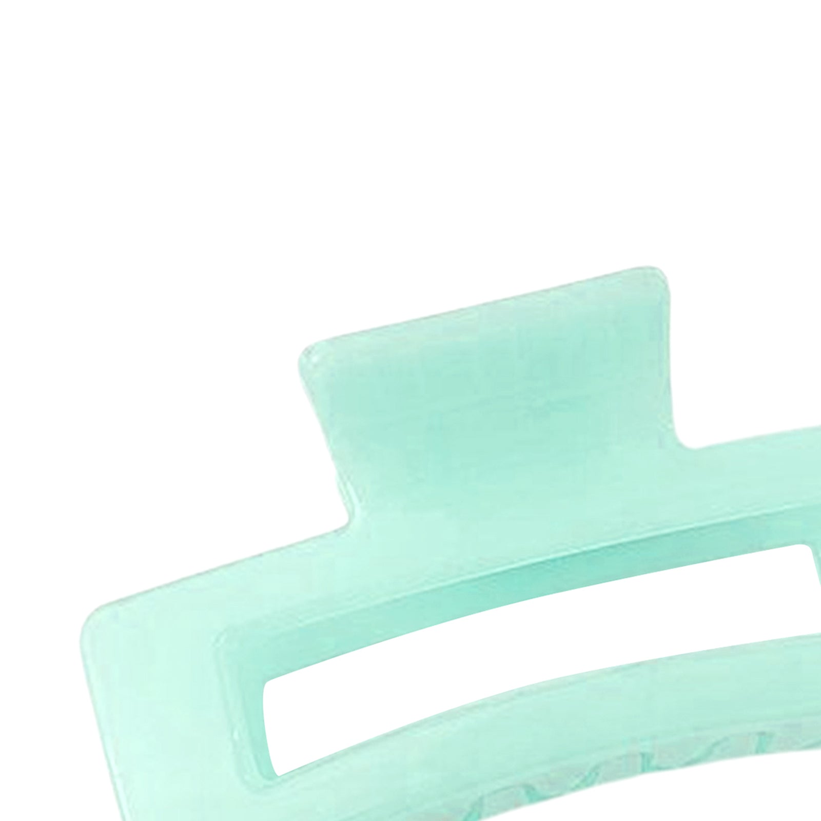 Half Claw Hair Clip Acrylic Hair Jaw Paw Hair Accessories Green