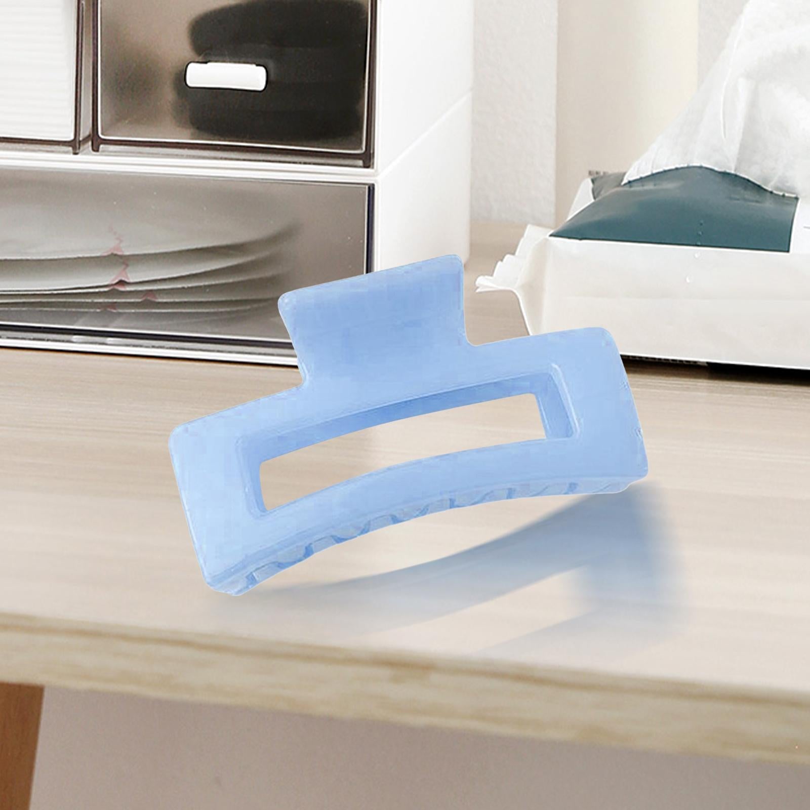 Half Claw Hair Clip Acrylic Hair Jaw Paw Hair Accessories Blue