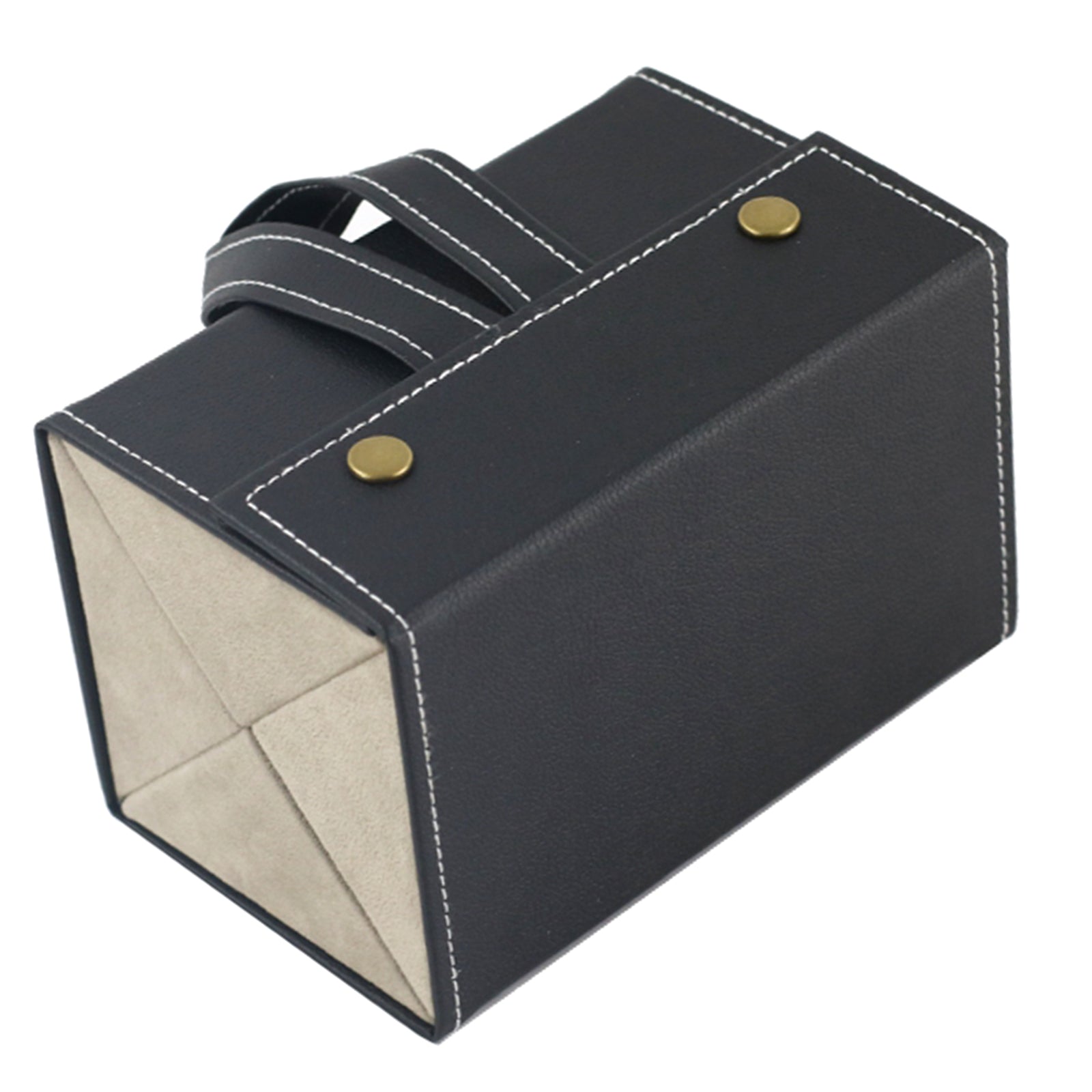 Portable Multi-slot Sunglasses Organizer Eyeglasses Storage 4 Grid Black