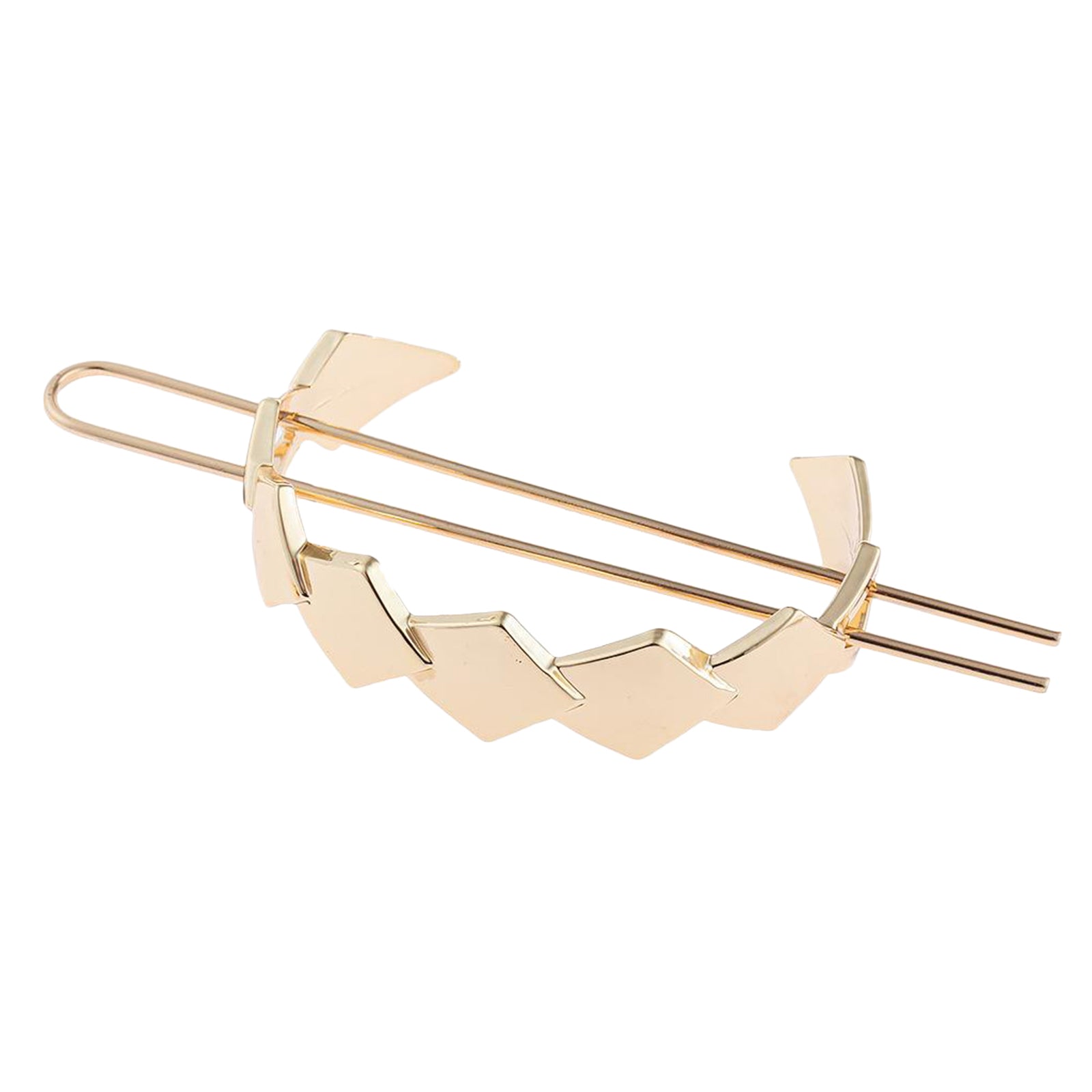 Womens Hair Cuff Bun Cage Hair Pin Clips Hair Stick Chignon Pin Gold