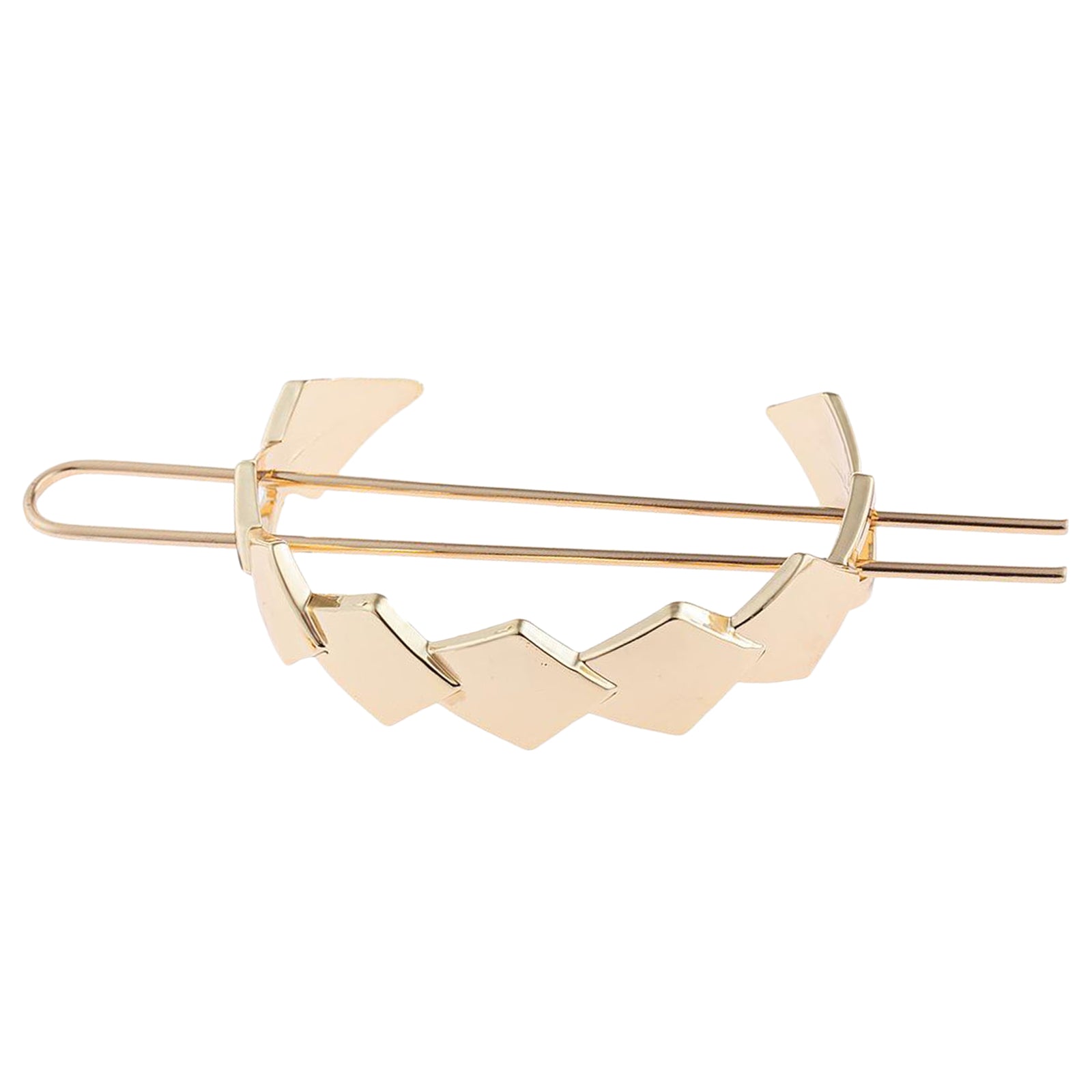 Womens Hair Cuff Bun Cage Hair Pin Clips Hair Stick Chignon Pin Gold