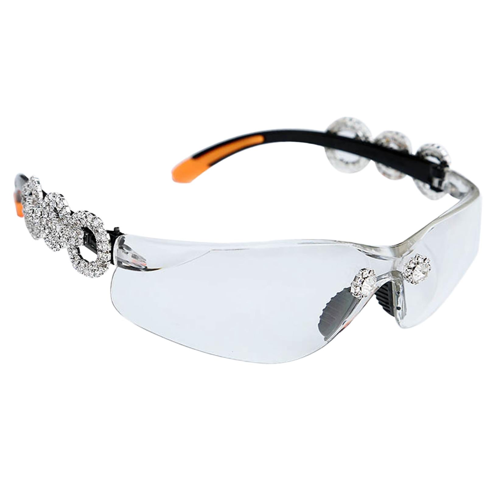 Frameless Crystal Sunglasses PC Sun Glasses Sport Party Supplies Clear Lens