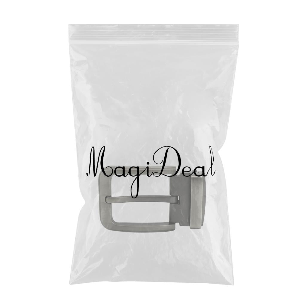 Mens Classic Alloy Belt Pin Buckle Single Pin Rectangular Buckle Replacement