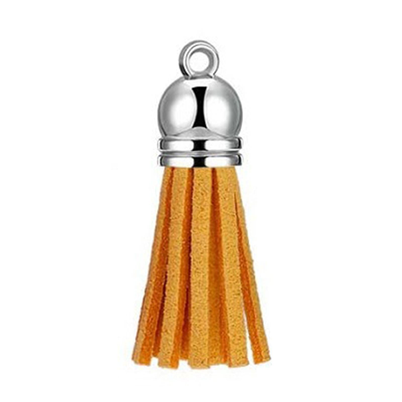 96x DIY Keychain Kit Key Chain with Tassels Pendants DIY Crafts Projects