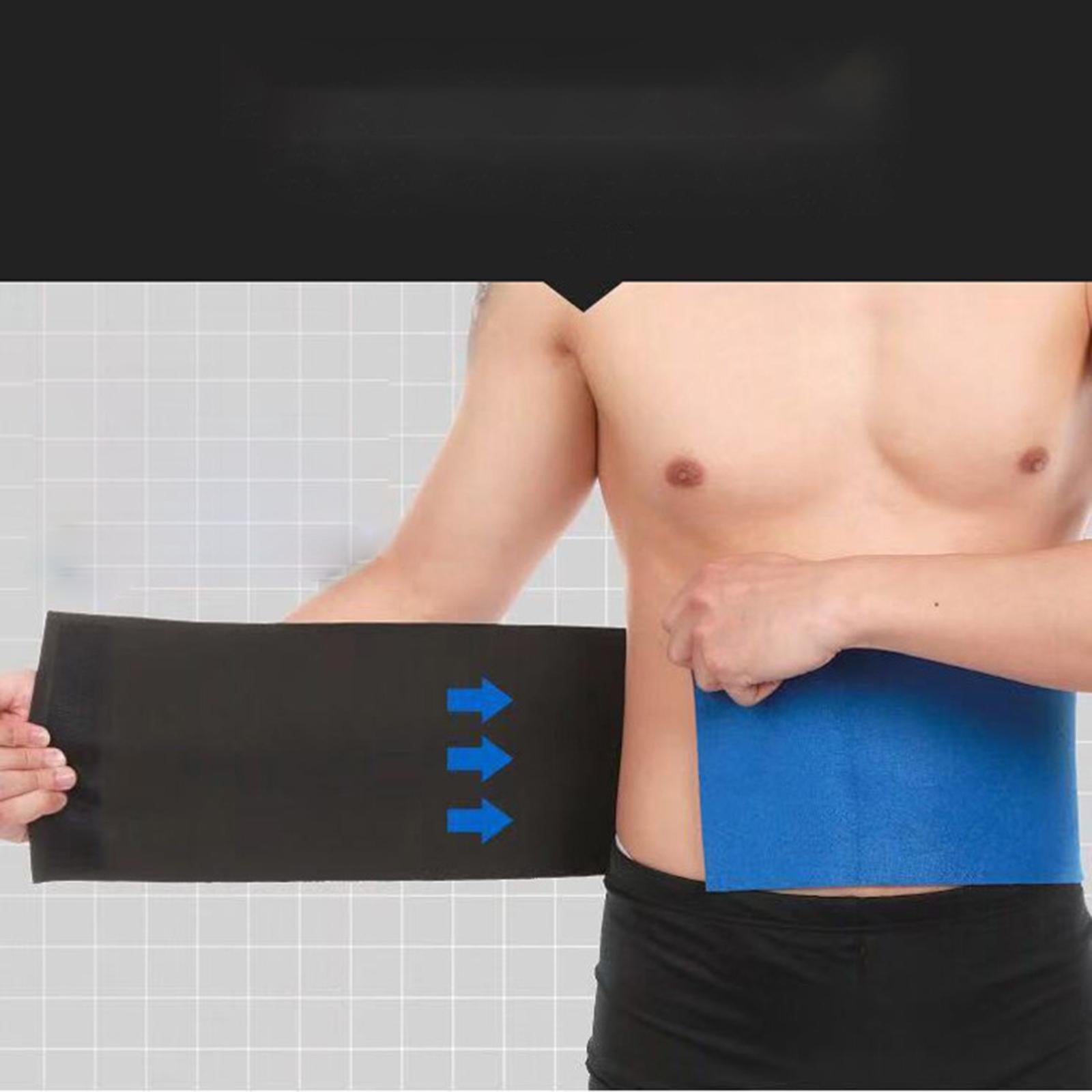 Breathable Waist Trimmer Compression Men Women Sauna Belt Lower Back Binder