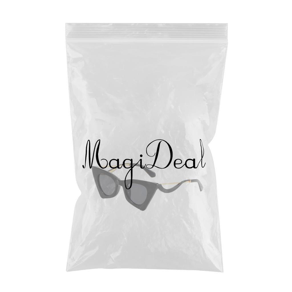 Cat Eye Sunglasses Women Plastic Frame UV Protection Shades Eyewear Black
