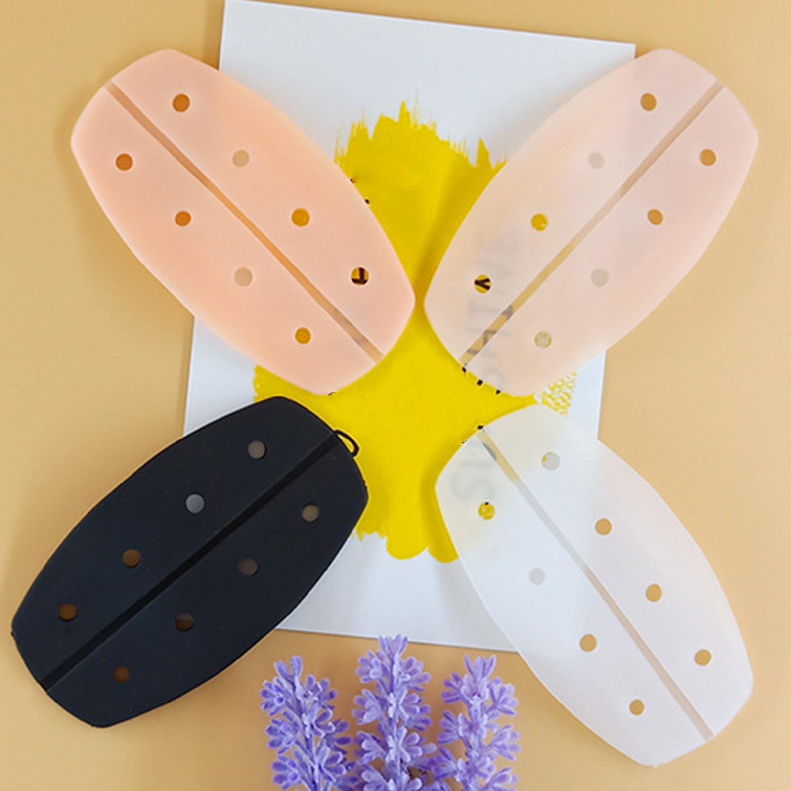 6x Silicone Bra Strap Cushions Holder Shoulder Pads Black Breathable