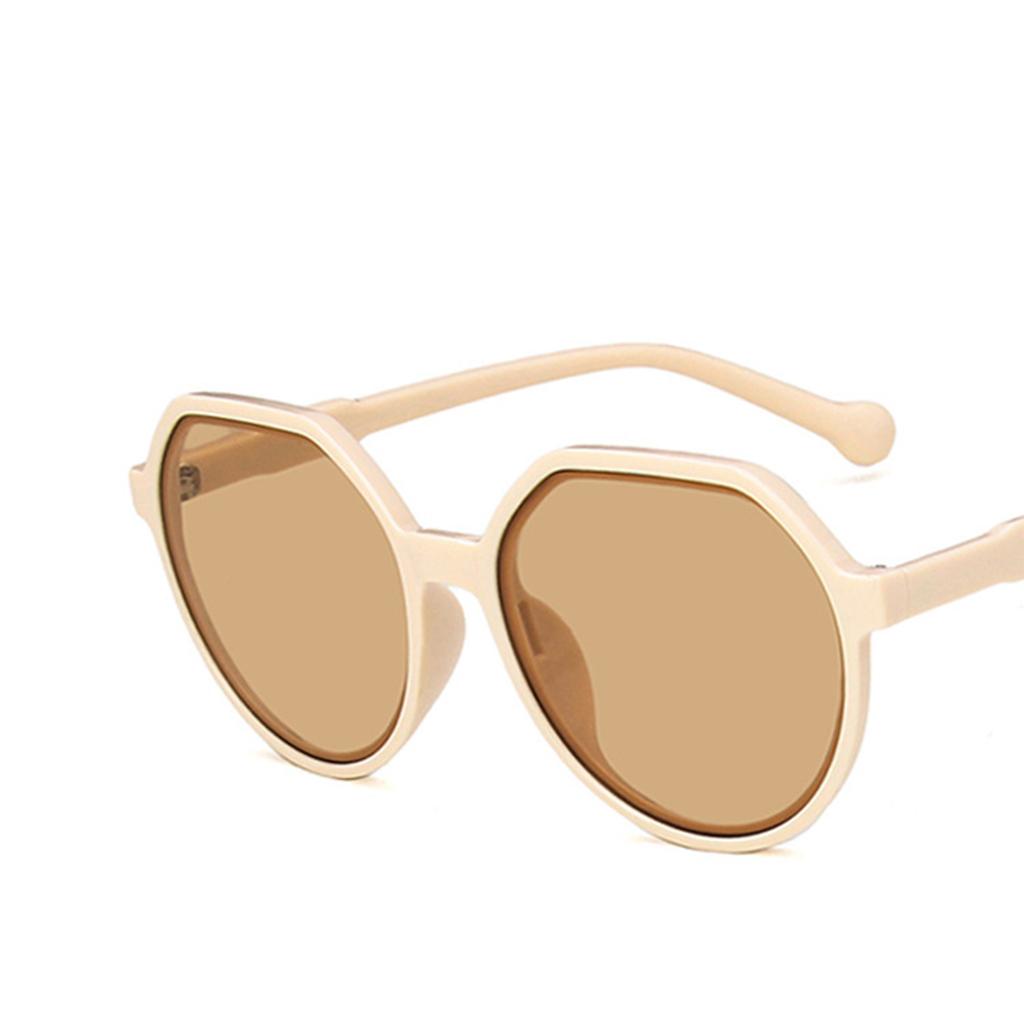 Trend Sunglasses Resin Lens Goggles Men Women Fishing Eyewear Yellow Tawny