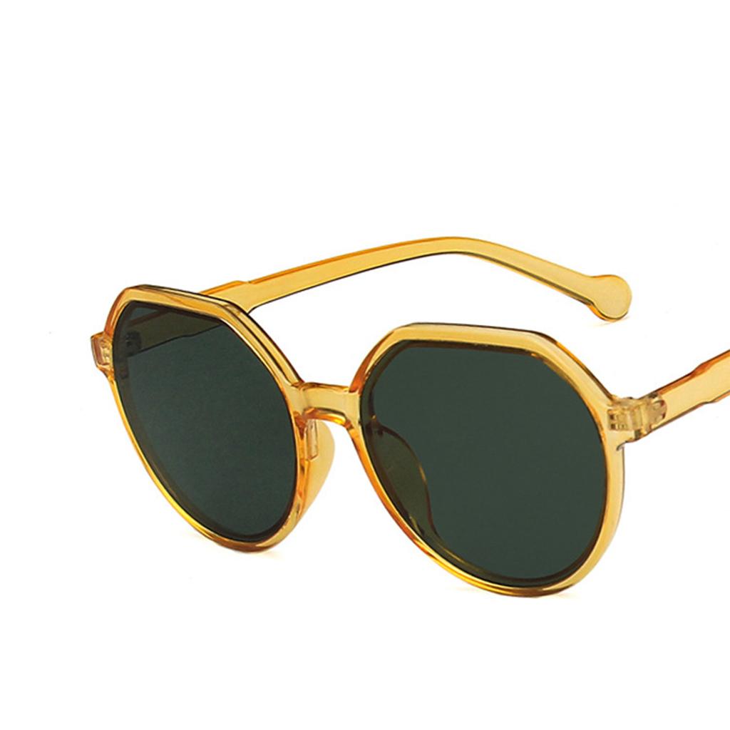 Trend Sunglasses Resin Lens Goggles Men Women Fishing Eyewear Orange Green
