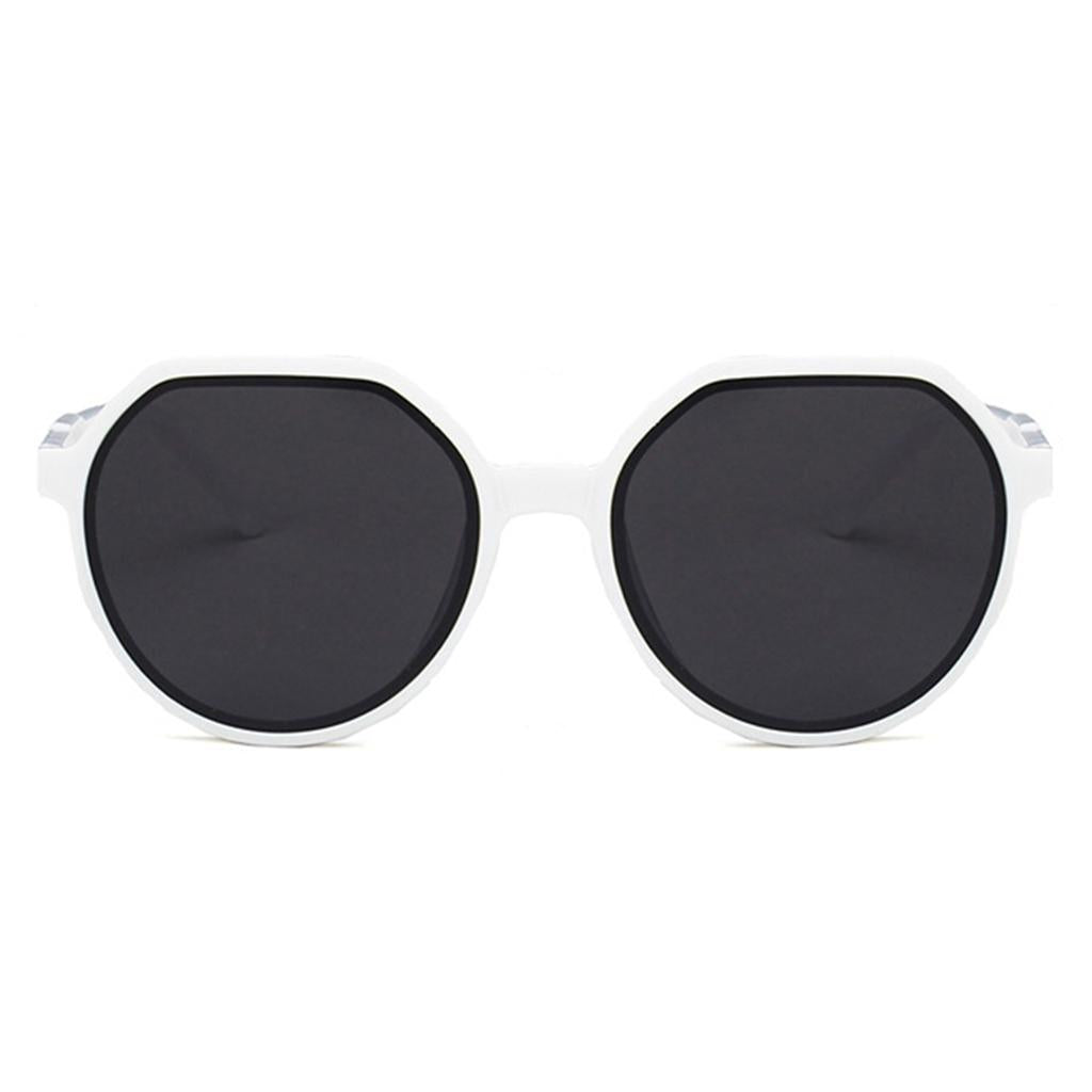 Trend Sunglasses Resin Lens Goggles Men Women Fishing Eyewear White Gray