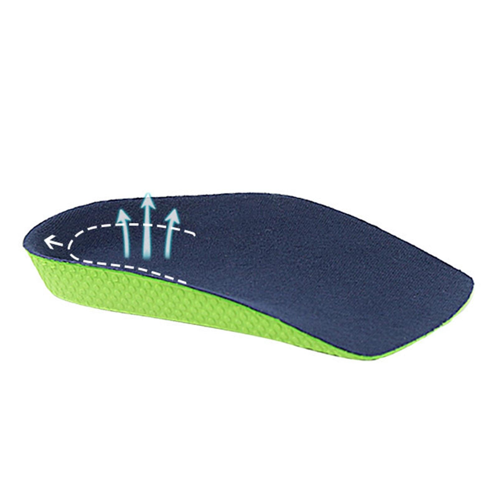 Orthotic Shoe Insoles Insert Arch Support Heel Plantar Fasciitis Pain Relief Black Red XS