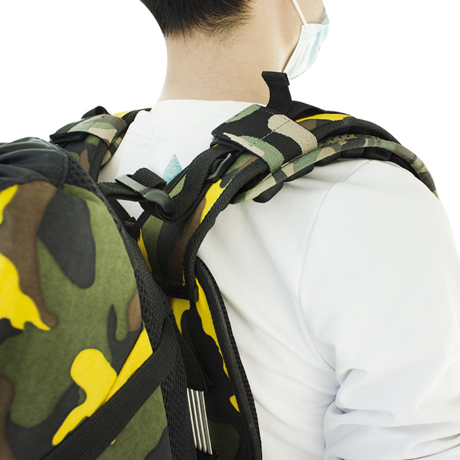 1 Pair Backpack Shoulder Strap Pad Cushion Bags Carrying Harness 33.5x8.5cm