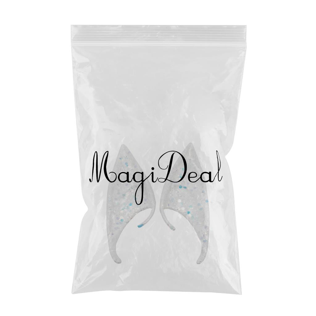 Cosplay Fairy Elf Ears Pixie Elven Vampire Halloween Props White 12cm
