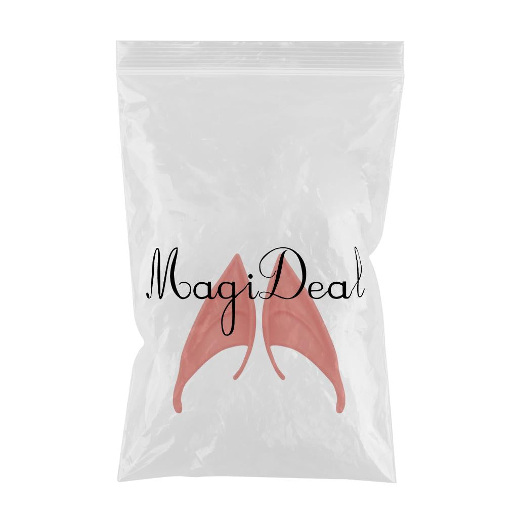 Cosplay Fairy Elf Ears Pixie Elven Vampire Halloween Props Red 12cm
