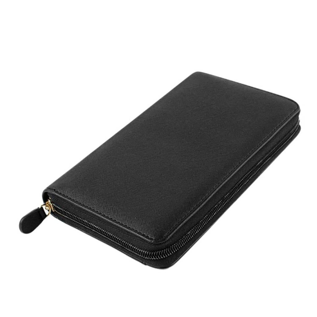 Budget Envelope Wallet System with 12 Budget Envelopes Budget Planner Black