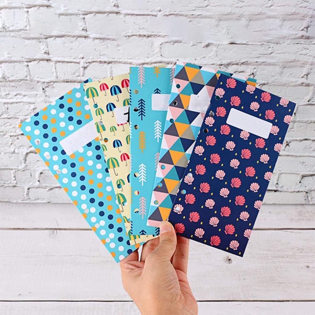 Budget Envelope Wallet System with 12 Budget Envelopes Budget Planner Black