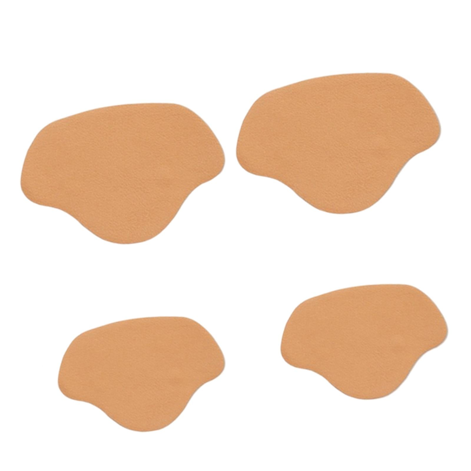 Shoe Heel Pad Insoles Heel Repair Heel Stick for Men & Women High Heels yellow
