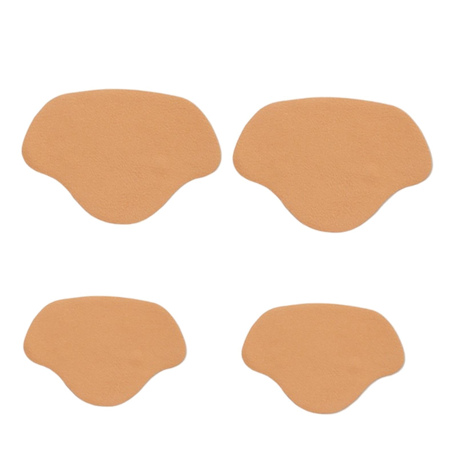 Shoe Heel Pad Insoles Heel Repair Heel Stick for Men & Women High Heels yellow