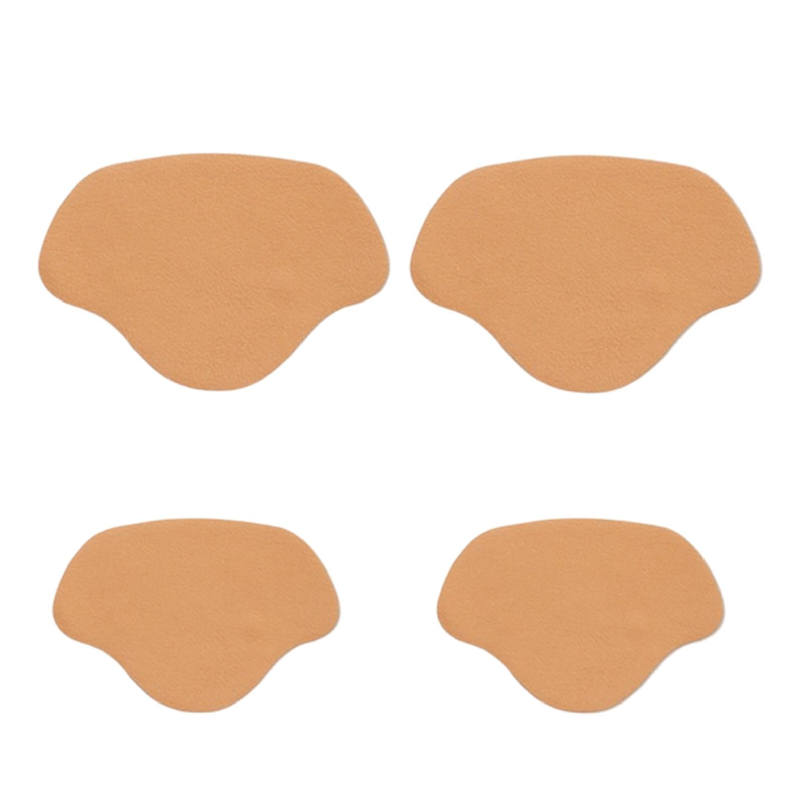 Shoe Heel Pad Insoles Heel Repair Heel Stick for Men & Women High Heels yellow