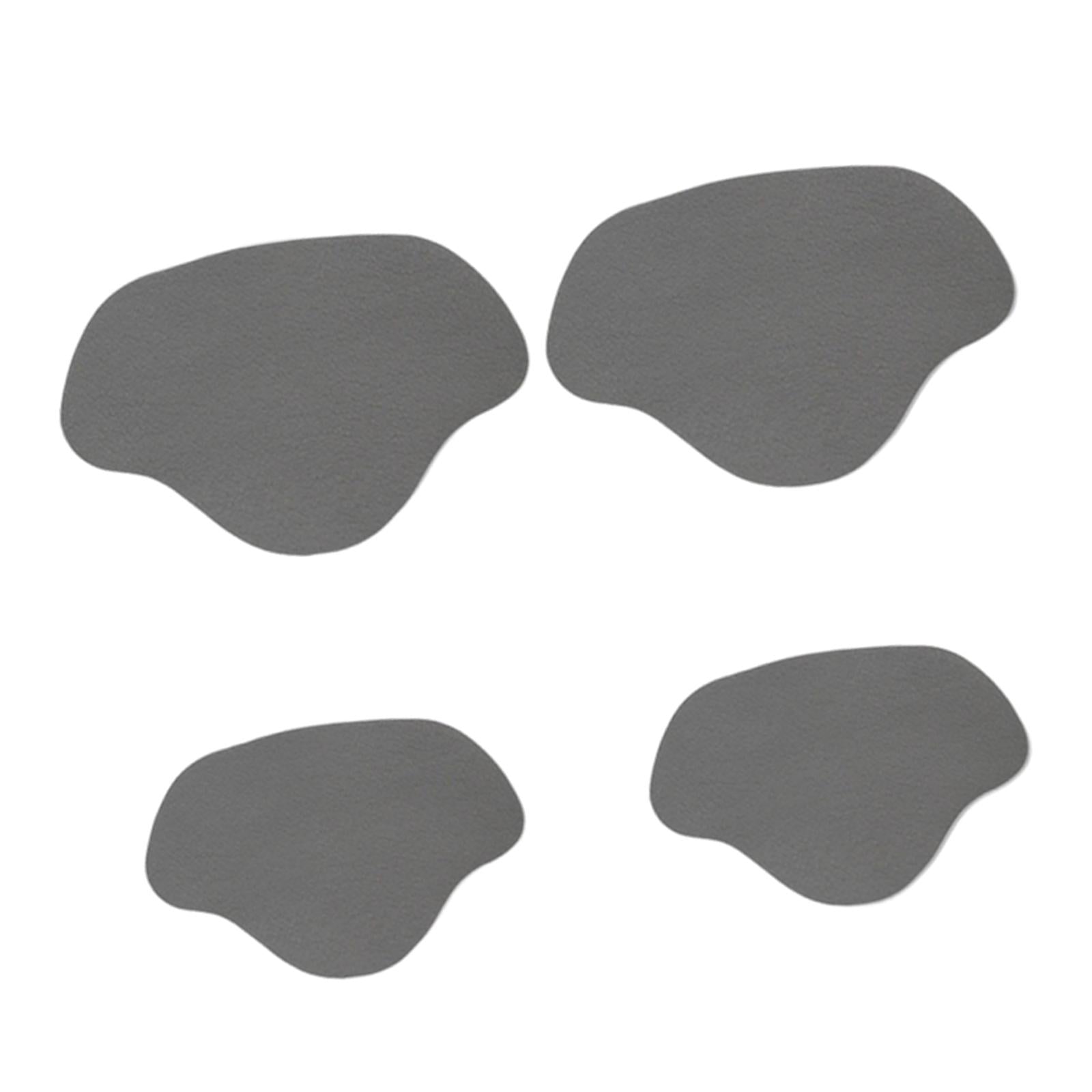 Shoe Heel Pad Insoles Heel Repair Heel Stick for Men & Women High Heels gray